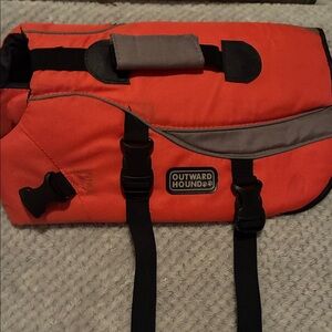 Outward Hound Vibrant Orange Adventure Bag
